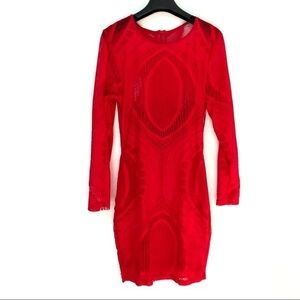Red dress size M